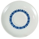Untertasse für Kaffee 15 cm Thomas Porzellan Weiß blau gebraucht - neuwertig