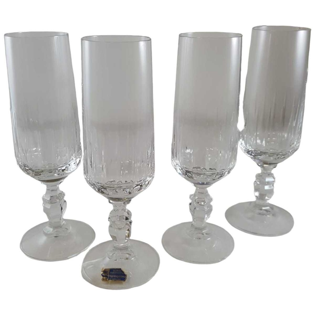 [45812405] 4er Set Sektglas Spiegelau Transparent gebraucht - akzeptabel