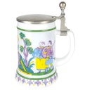 Krug Bierseidel Glaskrug 18,5 cm BMF gebraucht - gut
