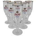 6er Set Amstel 1870 Bierglas Biergläser Biertulpen 0,2 L im Karton