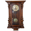 Wanduhr Uhr Standard 66,5 cm Bernhard Paschen Braun gebraucht - gut