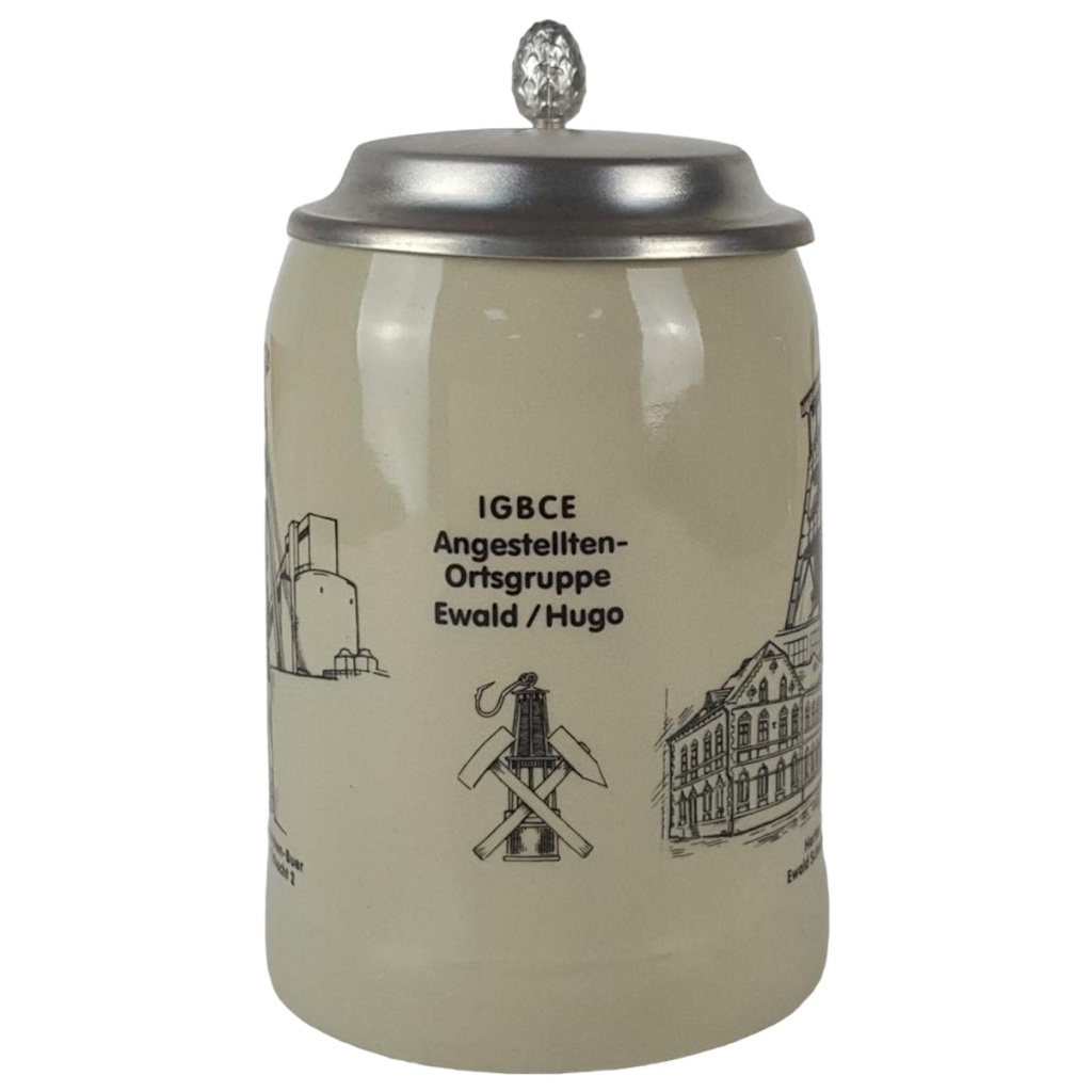 Bierkrug 16 cm WS Keramik gebraucht - gut