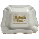 Aschenbecher Goldrand Thomas Heinrich Asbach Uralt Elfenbein Beige gebraucht - sehr gut