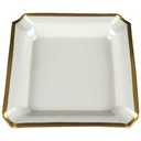 Aschenbecher Goldrand Rosenthal Elfenbein Beige Selb gebraucht - gut