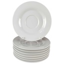 8er Set Untertasse 17,8 cm Arzberg Weiß gebraucht - gut