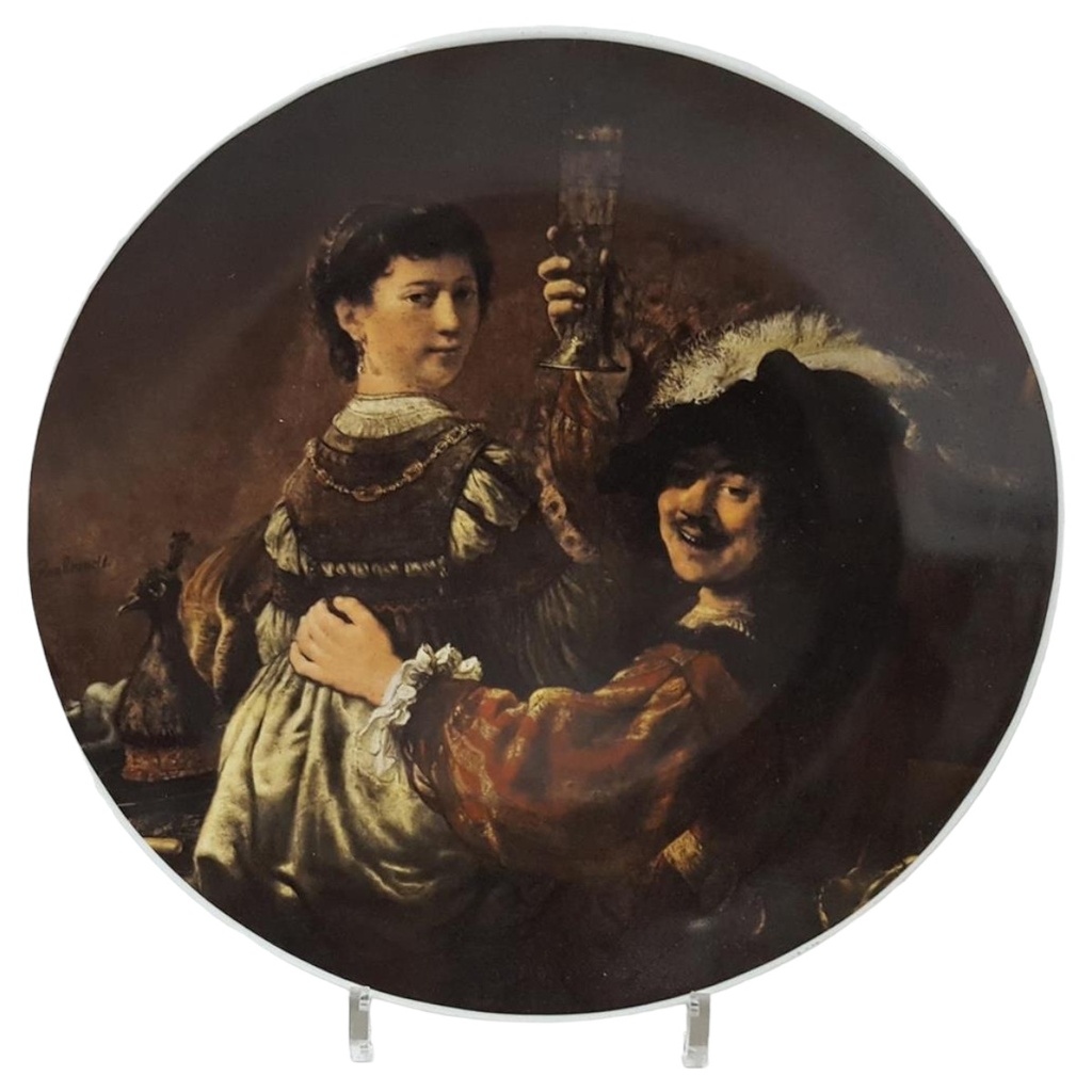 Wandteller 29,5 cm Bareuther Waldsassen gebraucht - gut