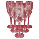 6er Set Cuvée an 2000 Champagner Gläser Sektgläser mit Karton H 19,3 cm