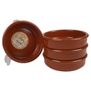 4er Set Regas Keramik Klassische Schalen D 11,5 cm