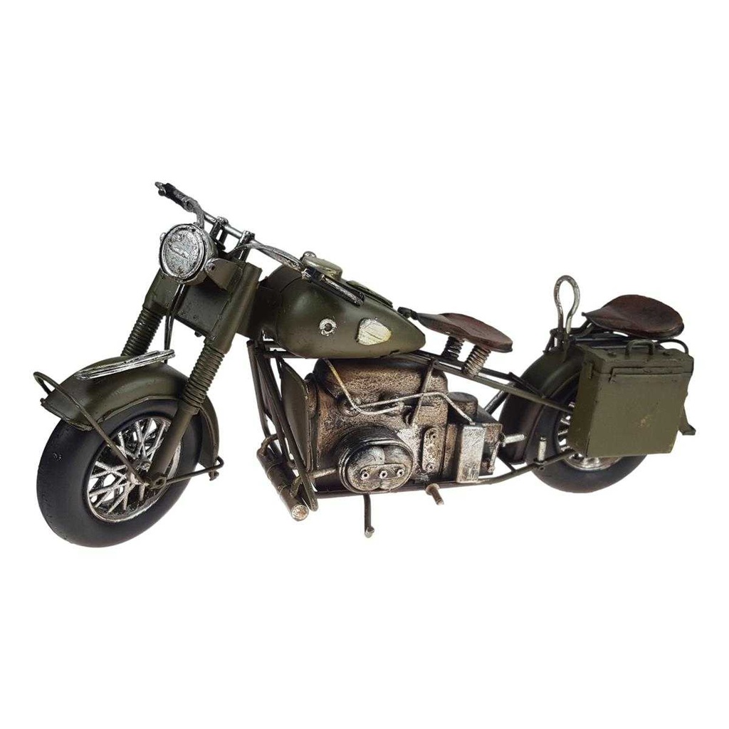 [458164854] Blechmodell Blechmotorrad Modellmotorrad Blech Militär-Motorrad