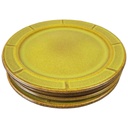 4er Set Kuchenteller Dessertteller Frühstücksteller 20,5 cm Formano Taiga gebraucht - gut