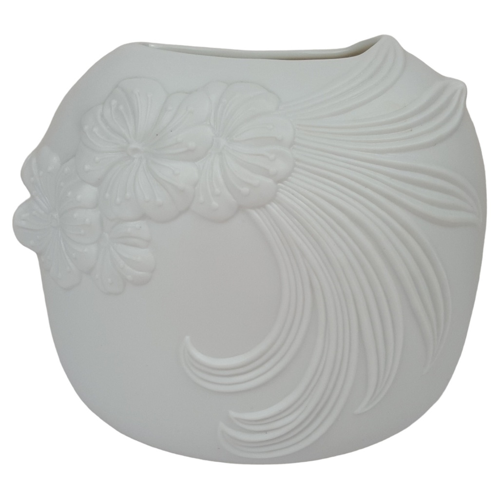 Vase 10 cm Kaiser Weiß M.Frey gebraucht - gut