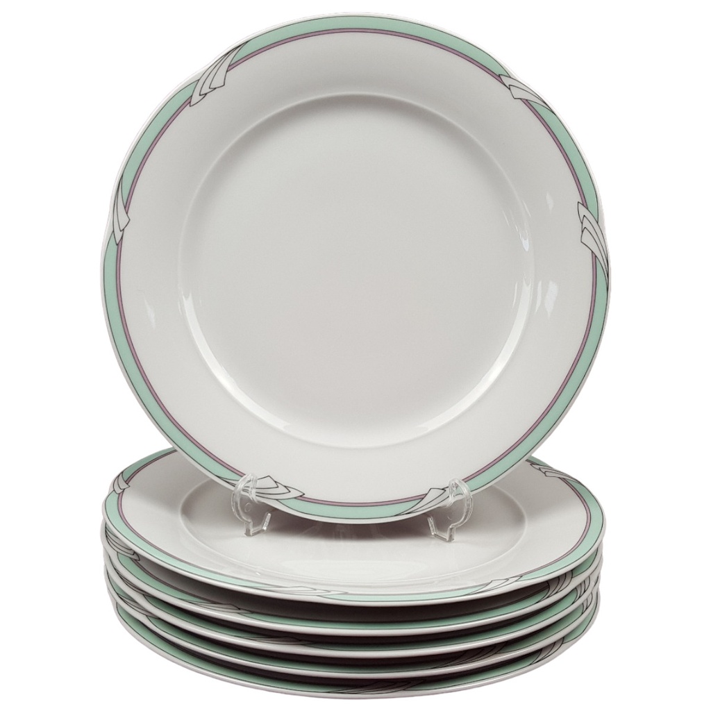 [458166040] 6er Set Speiseteller Essteller 24 cm Colditz gebraucht - gut