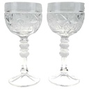 2er Set Weinglas Kristall H 18,1 cm