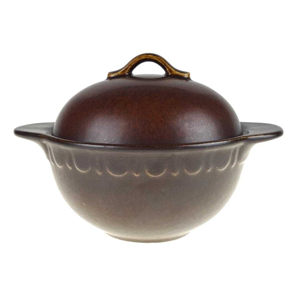 [458166724] Auflaufform mit Deckel Melitta Friesland Katengeschirr Braun