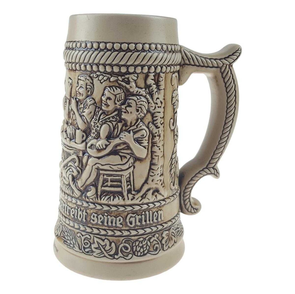 Bierkrug Bierseidel Keramik Steinzeug