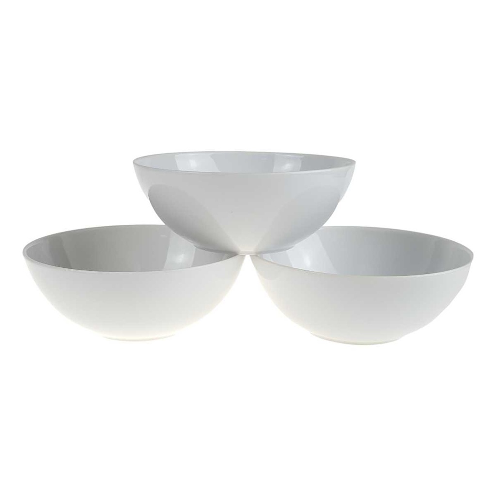 [458167248] 3er Set Dessertschale 13 cm Friesland Melitta Ecco Weiß gebraucht - gut
