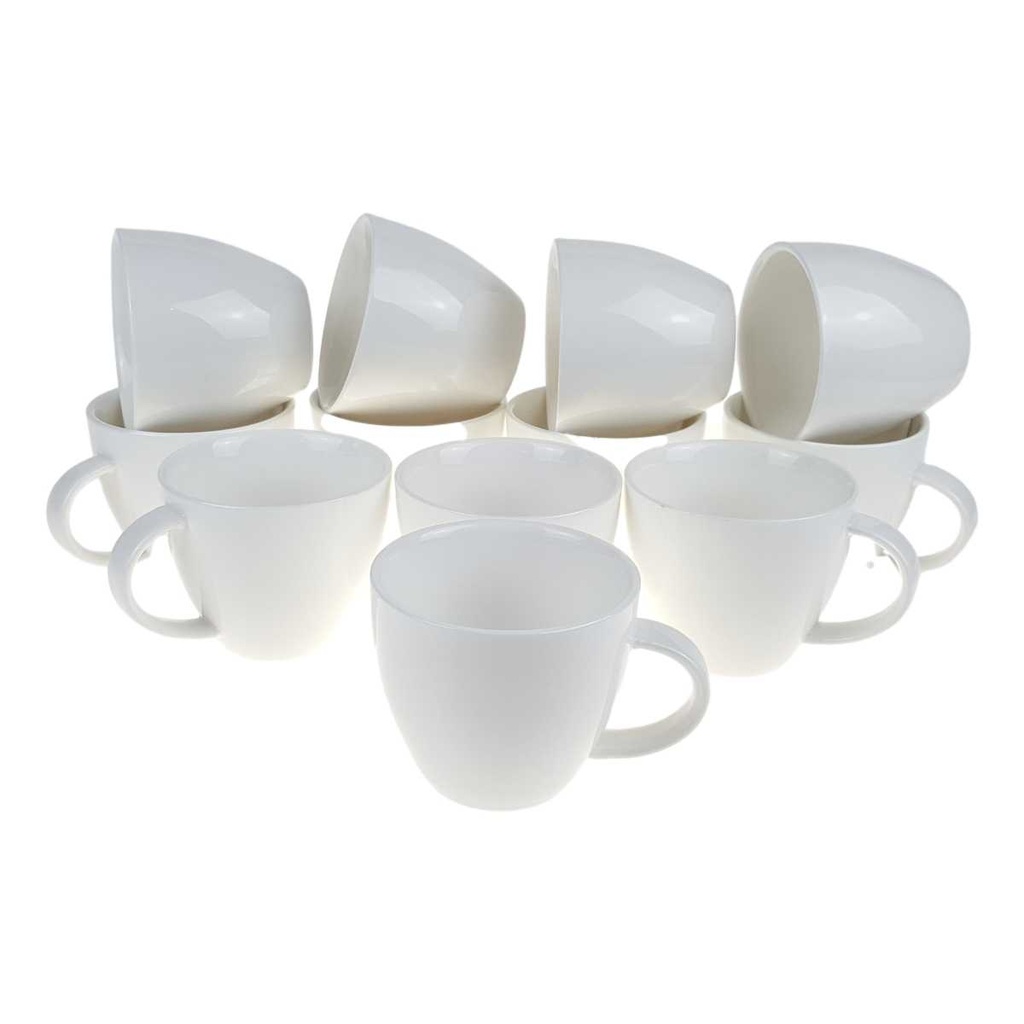 [458168056] 12er Set Kaffeetasse Ritzenhoff & Breker und Via Melodie Weiß gebraucht - gut