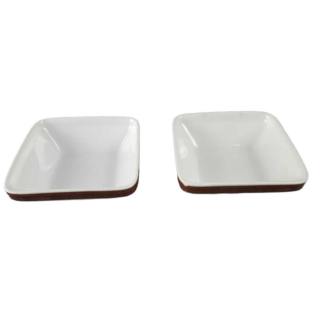 [45817034] 2er Set Dessertschale Dipschale Snackschale 14 cm Eschenbach Braun gebraucht - akzeptabel