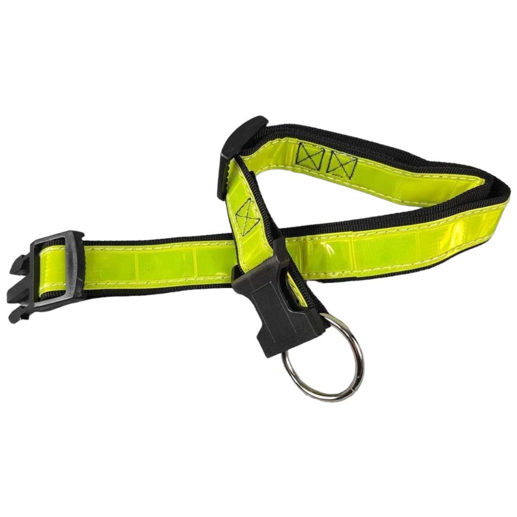 [45817151] Hunde-Reflektionshalsband Hundehalsband bis max. 50kg 70x2,5 cm