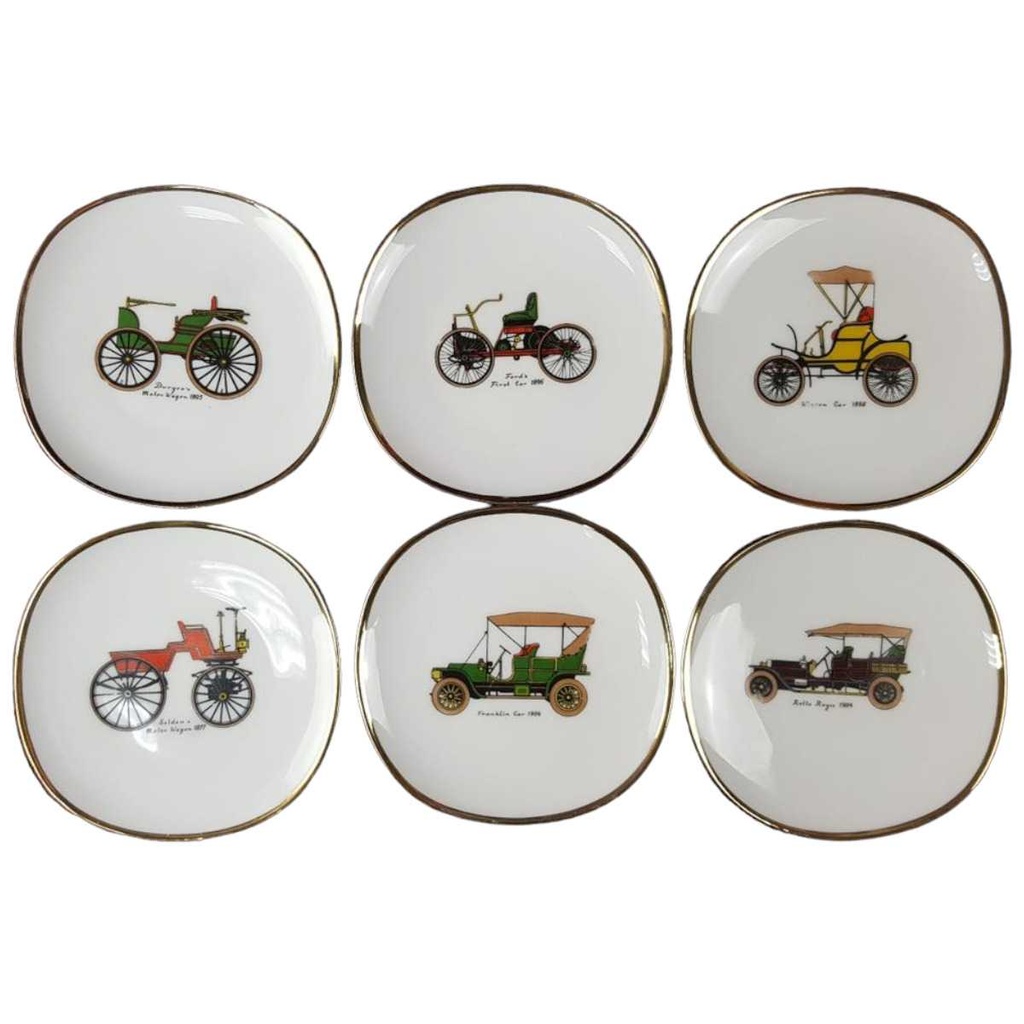 [45817282] 6er Set Glasuntersetzer 11,5 cm Winterling Röslau gebraucht - gut