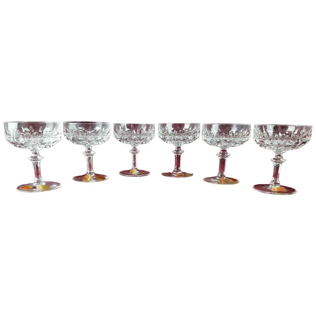 [45817294] 6er Set Likörschale Likörglas Likörschalen Nachtmann Patrizia gebraucht - neuwertig