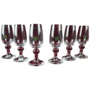 6er Set Trinkglas Glas Trinkgläser WMF Weiß gebraucht - gut