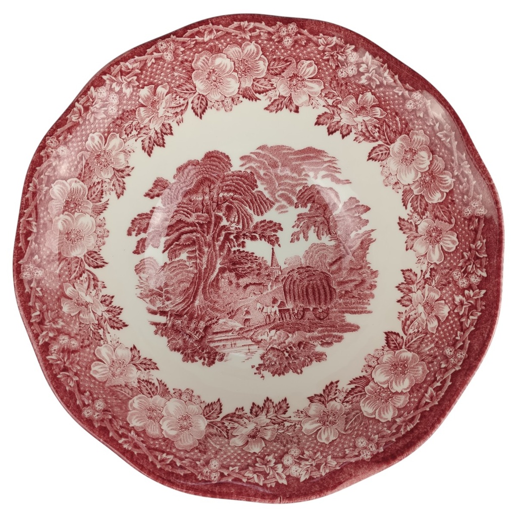 Schüssel klein 21,5 cm Unicorn Tableware Woodland Rot
