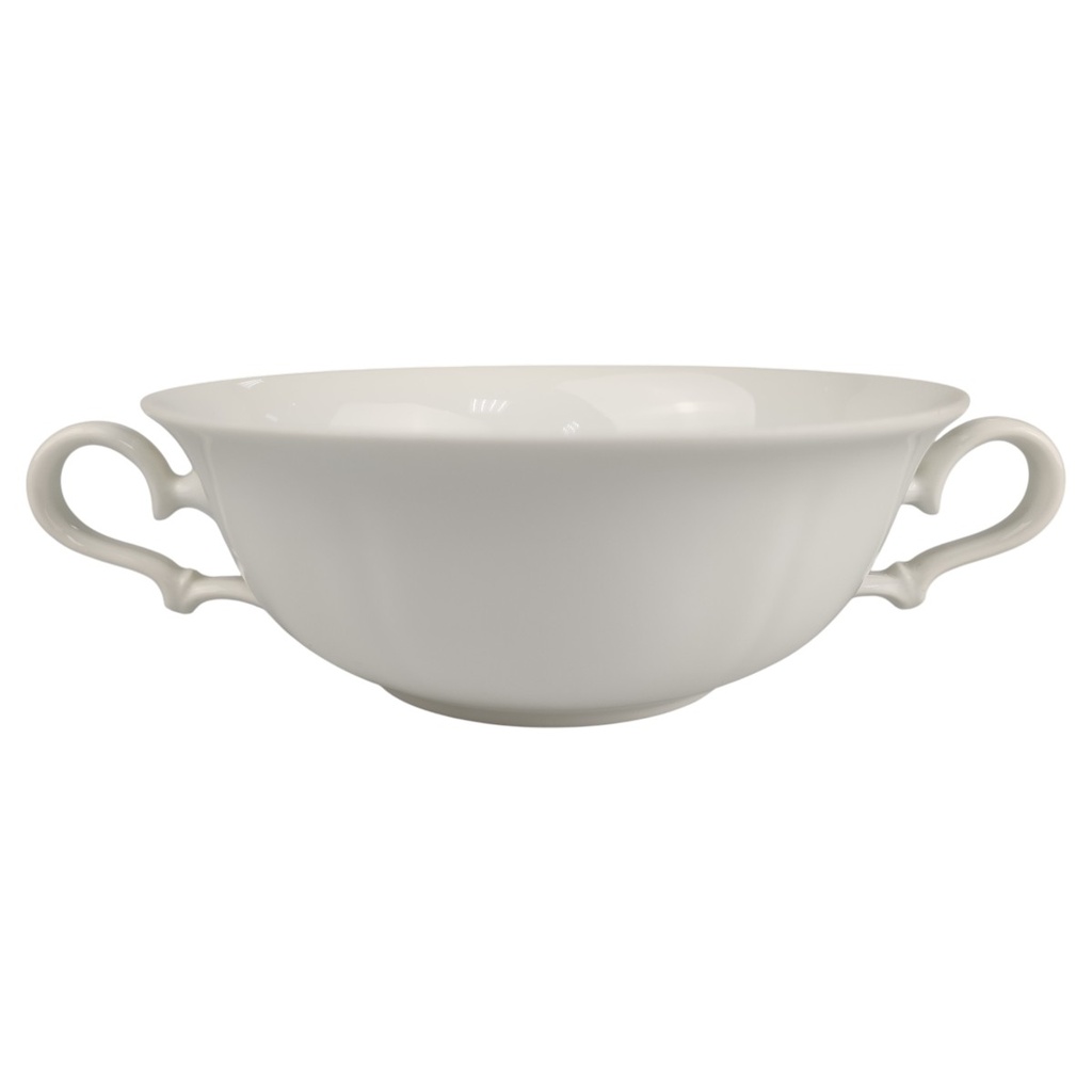 Suppentasse Rosenthal Chippendale Weiß