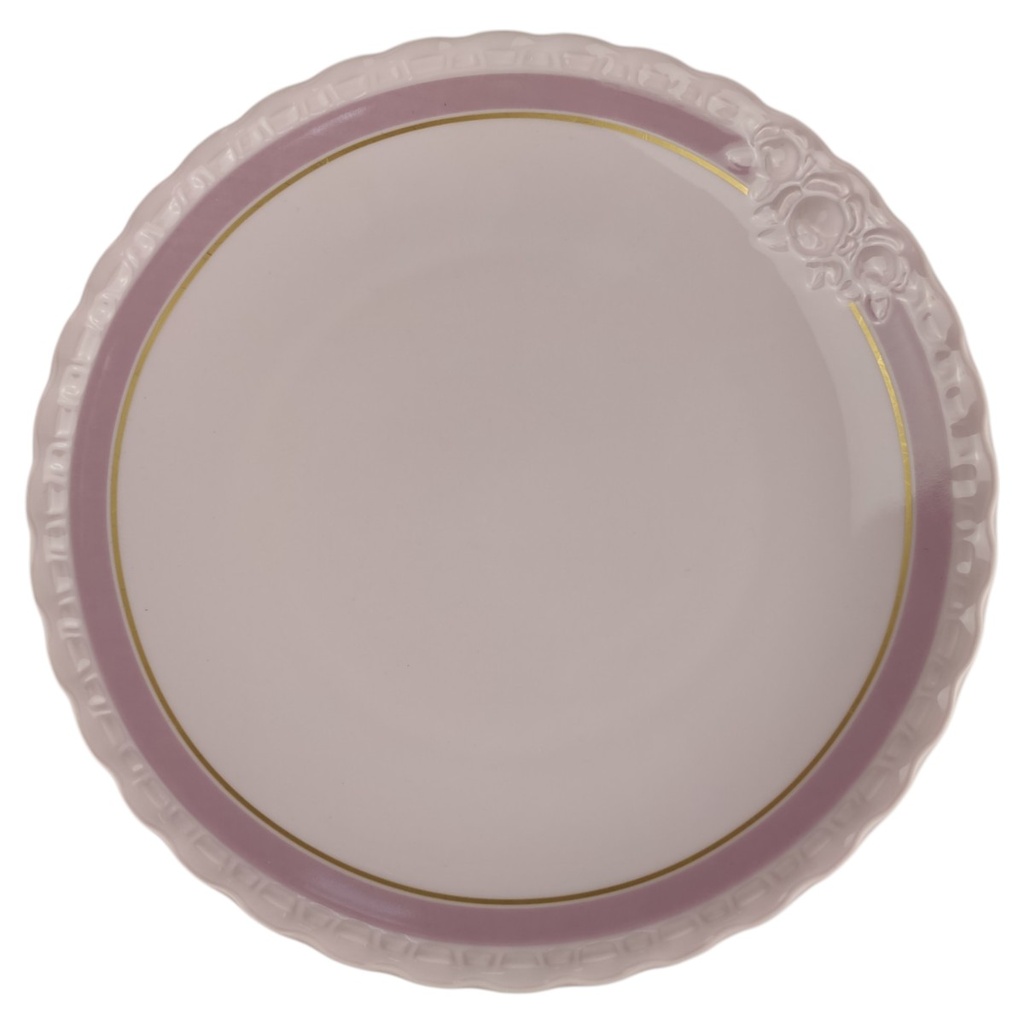 Speiseteller 24,8 cm Hutschenreuther Drache Exklusiv Rosé Sanssouci Edition