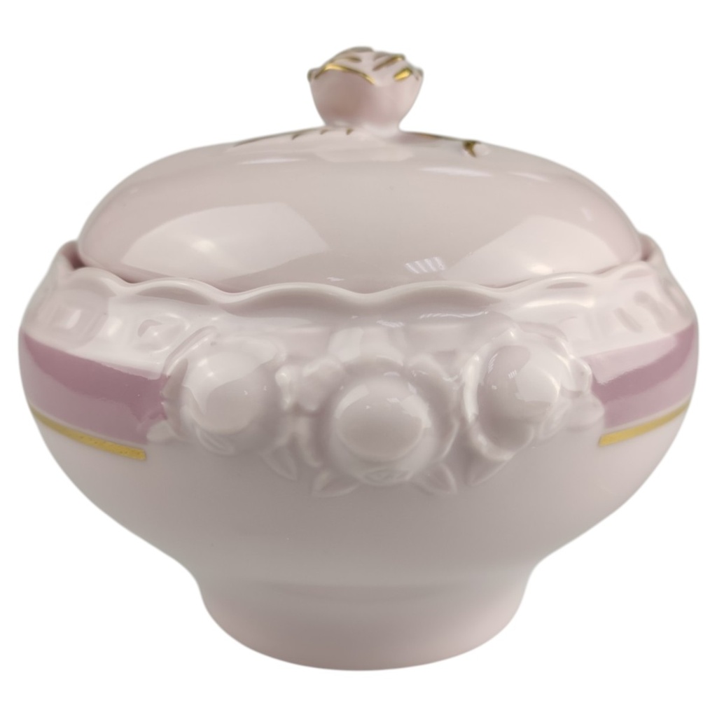 Zuckerdose Hutschenreuther Drache Exklusiv Rosé Sanssouci Edition