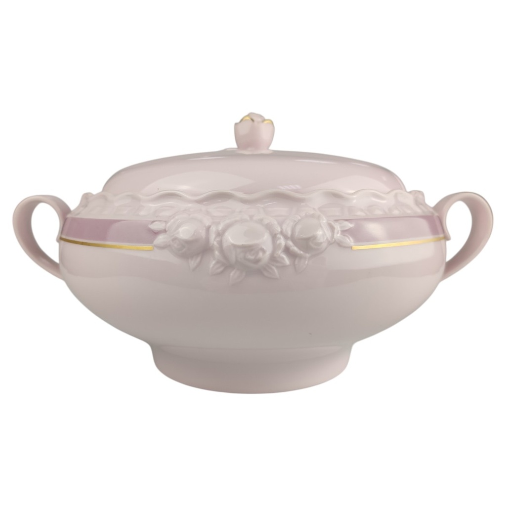 Ragoutterrine 1,5 L Hutschenreuther Drache Exklusiv Rosé Sanssouci Edition