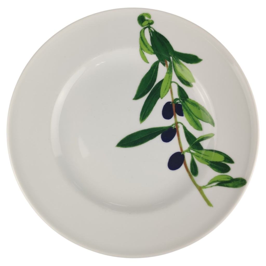 Speiseteller 26 cm Schönwald Dibbern Herbaticum Olive