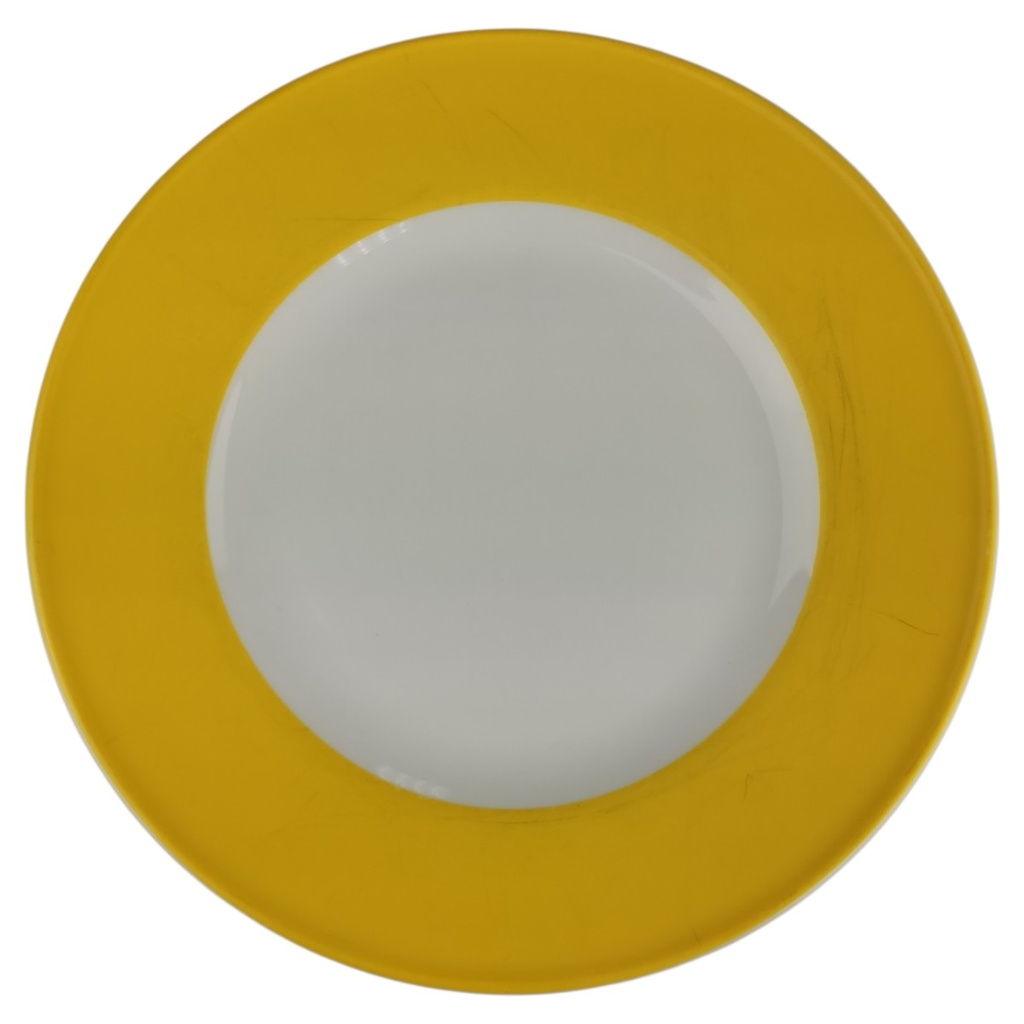 Kuchenteller 21 cm Schönwald Dibbern Solid Color Sonnengelb