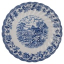 Untertasse 16,6 cm Myott Country Life Blau