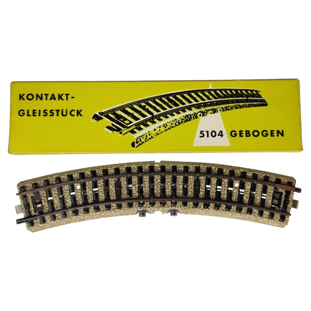 gebogenes Kontaktgleis M Gleis Spur H0 Märklin