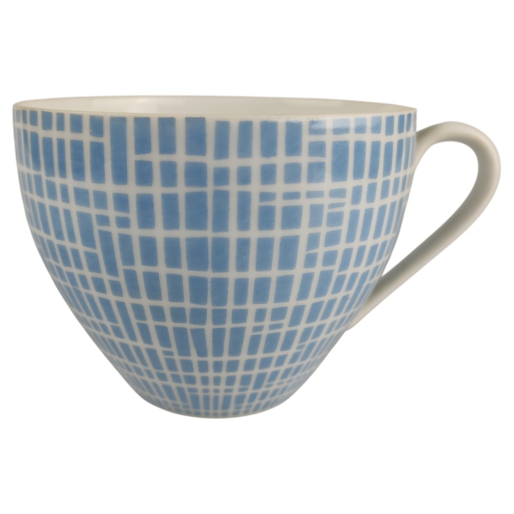 Kaffeetasse Arzberg Form 2000 Bastdekor Blau