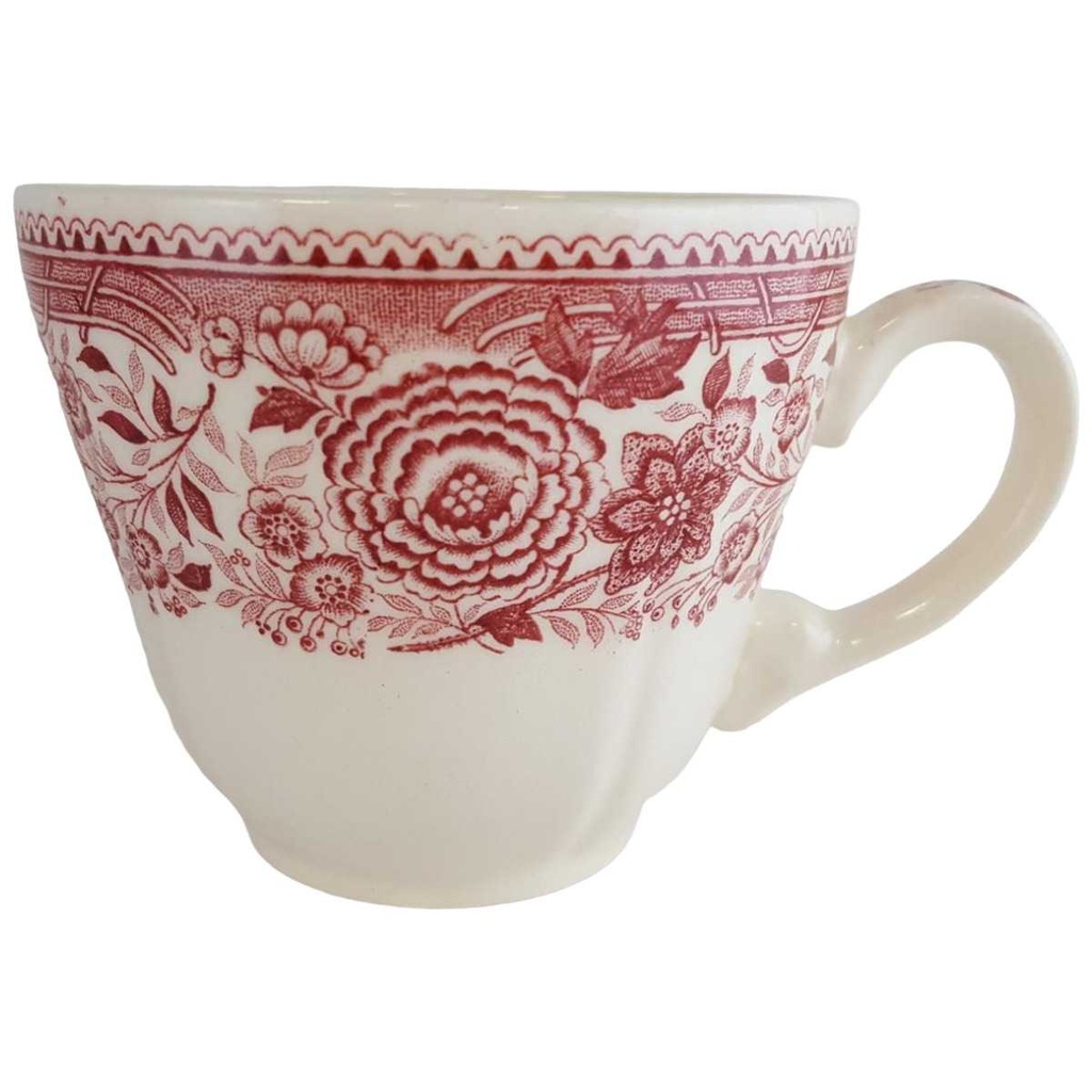 Kaffeetasse Tasse Villeroy & Boch Burgenland Rot