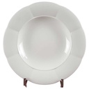 Suppenteller 23,5 cm Villeroy & Boch Damasco Weiß