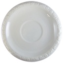 Untertasse für Kaffee 14 cm Rosenthal Maria Weiß I. Wahl