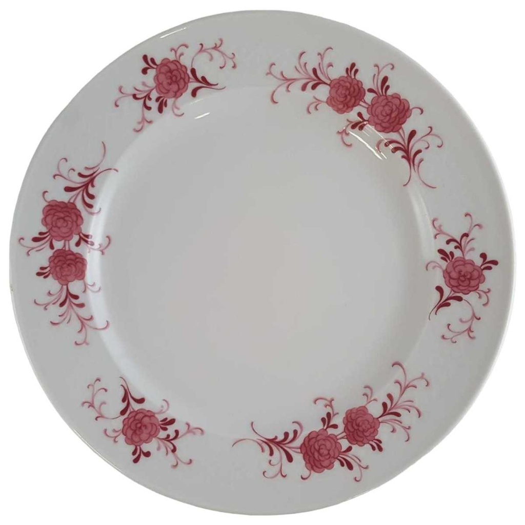 Kuchenteller Dessertteller 19,3 cm Seltmann Weiden Annabell rote Blüte 26043