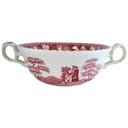 Suppentasse Suppenbecher Spode Copeland Pink Tower