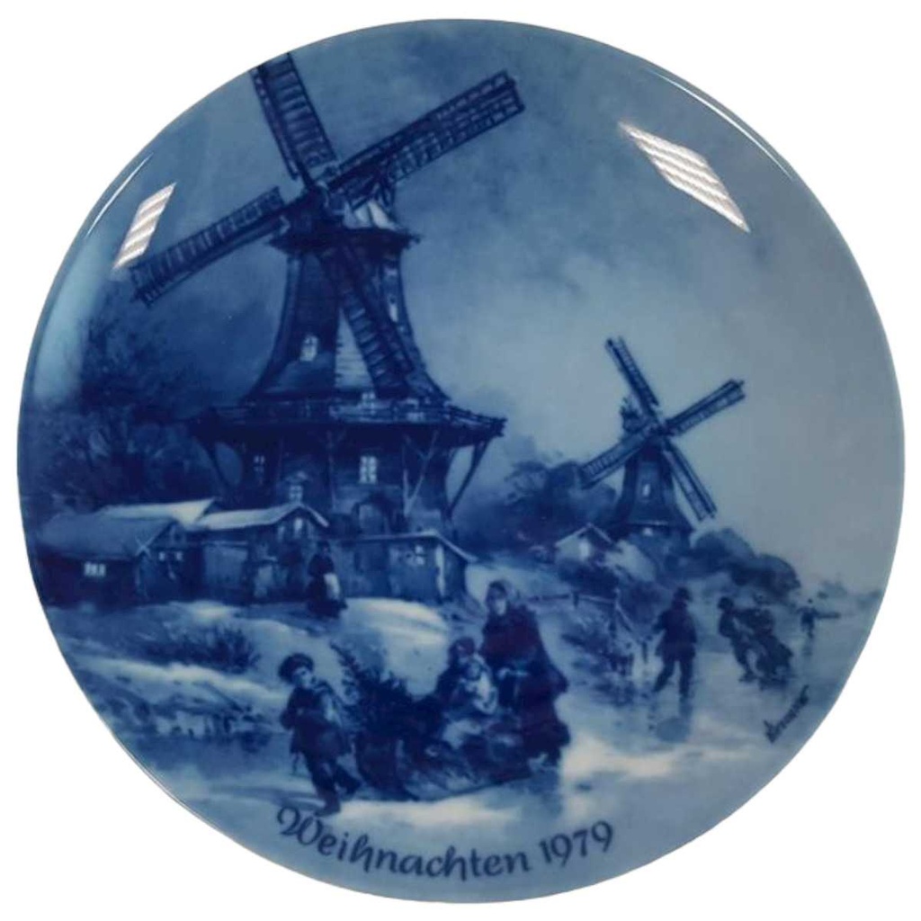 Sammelteller Berlin Design Blau