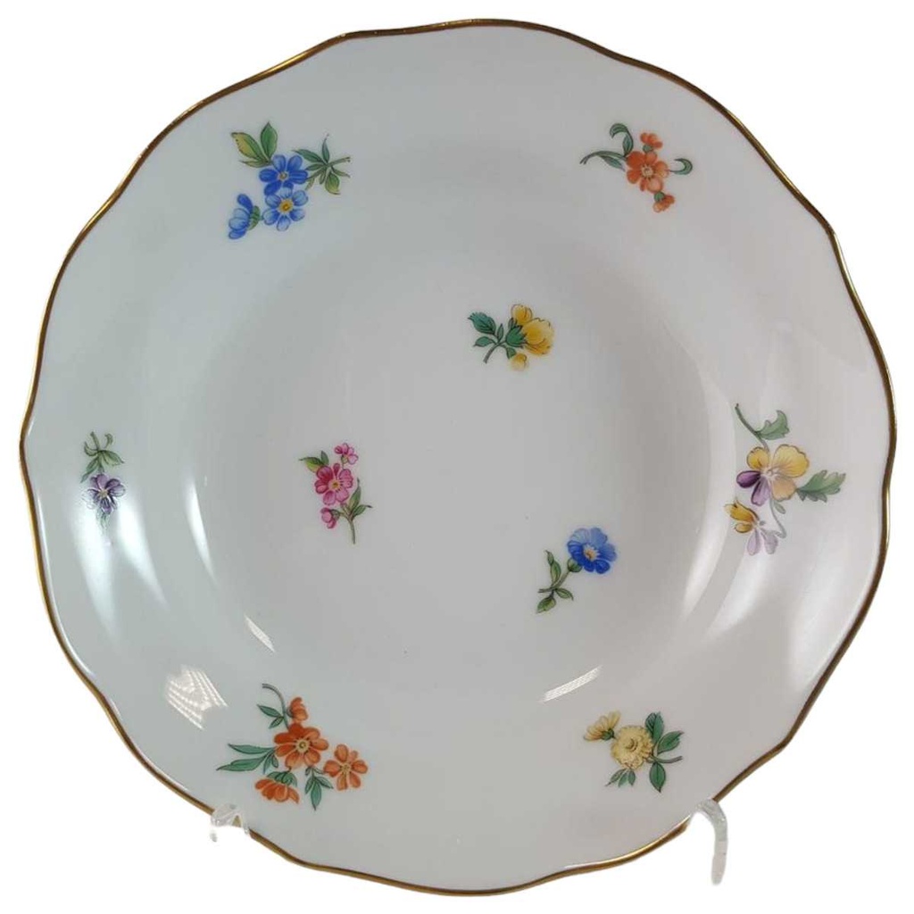 Untertasse für Kaffee ohne Spiegel 14 cm Hutschenreuther Maria Theresia Mirabell
