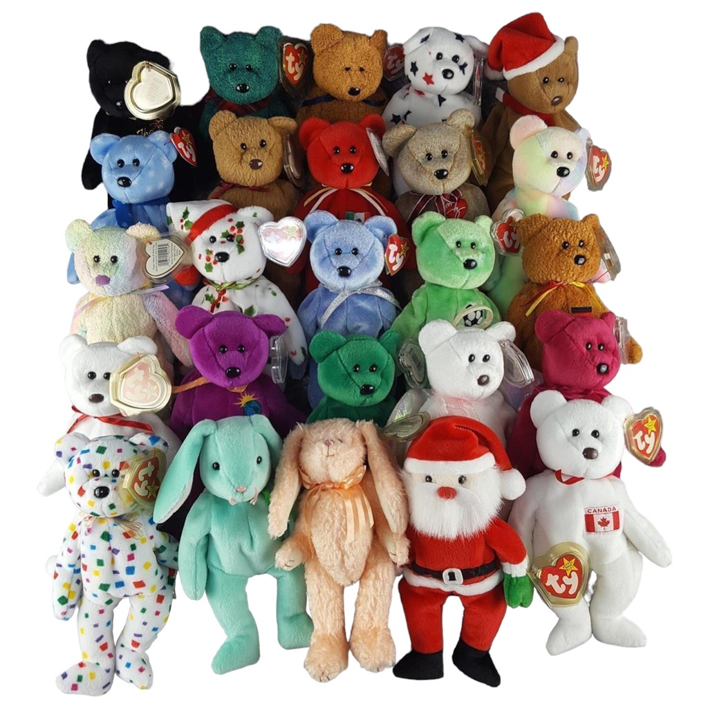 Kuscheltier klein große Sammlung 1993-1999 Auswahl Ty Beanie Baby 1993 1999