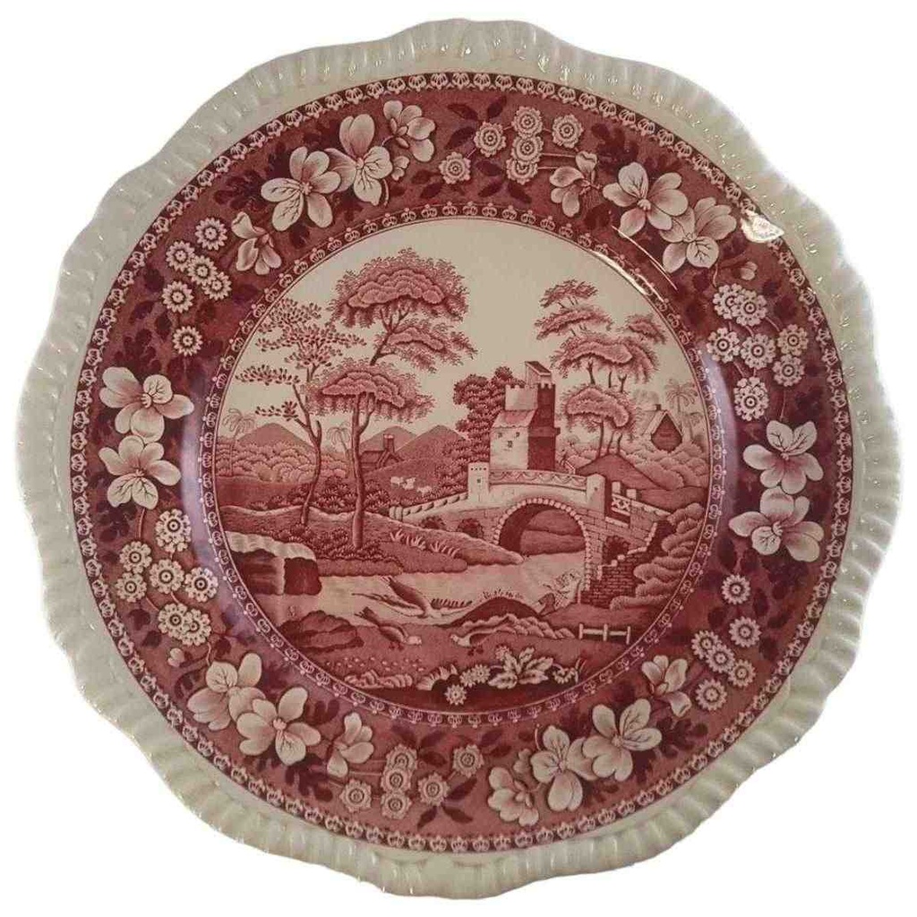 Speiseteller Essteller 27 cm Spode Copeland Pink Tower
