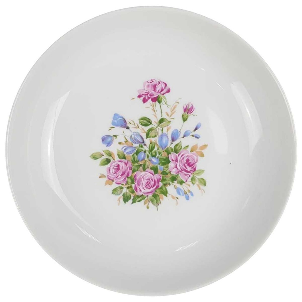 Suppenteller 20 cm Melitta Blumendekor Bunt Blumen